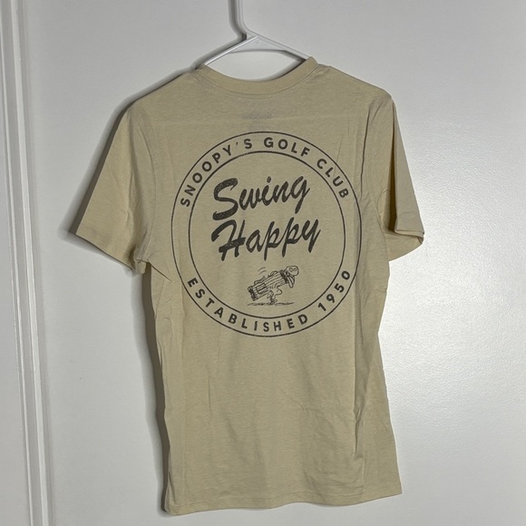 Goodfellow & Co Tan Snoopy Short Sleeve Tee - Picture 3 of 3